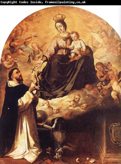 Bartolome Esteban Murillo Virgin Mary and the Santo Domingo
