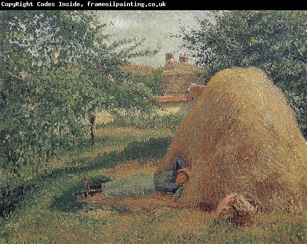 Camille Pissarro nap of the peasant woman