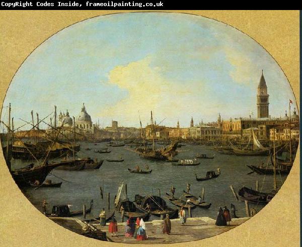 Canaletto Venice Viewed from the San Giorgio Maggiore - Oil on canvas