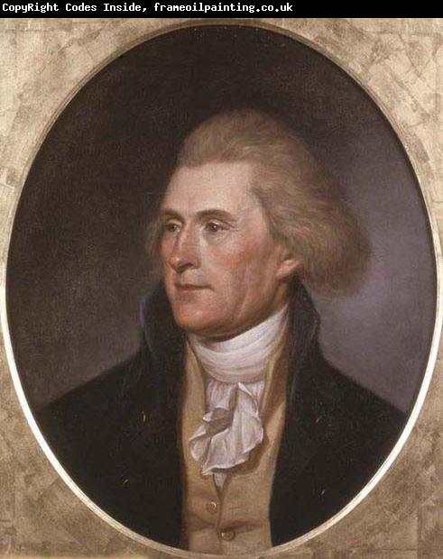 Charles Willson Peale Portrait of Thomas Jefferson
