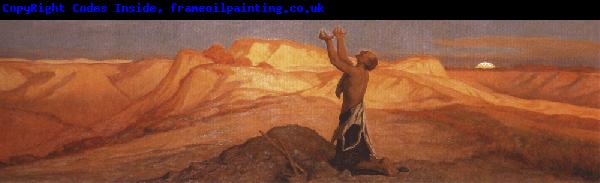Elihu Vedder Prayer for Death in the Desert.
