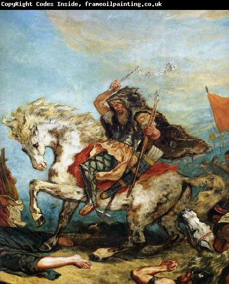 Eugene Delacroix Attila and his Hordes Overrun Italy and the Arts