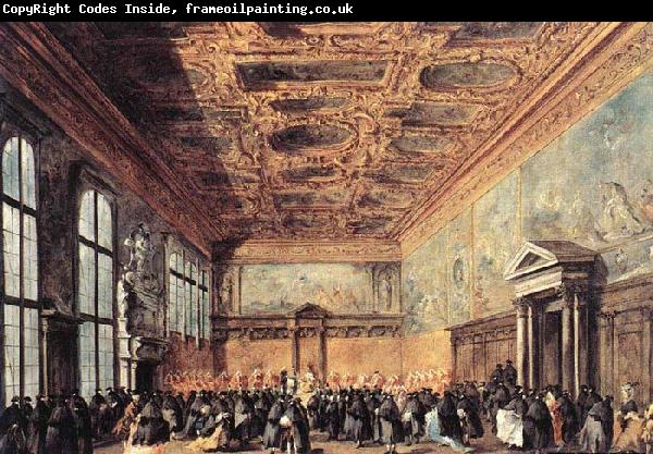 GUARDI, Francesco Audience Granted by the Doge