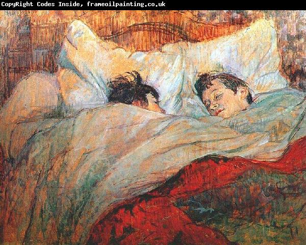 Henri de toulouse-lautrec In Bed,