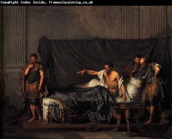 Jean Baptiste Greuze Septimius Severus and Caracalla