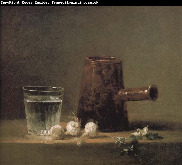 Jean Baptiste Simeon Chardin Water glass coffee pot