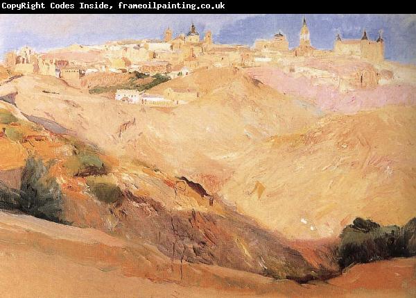 Joaquin Sorolla Toledo Landscape