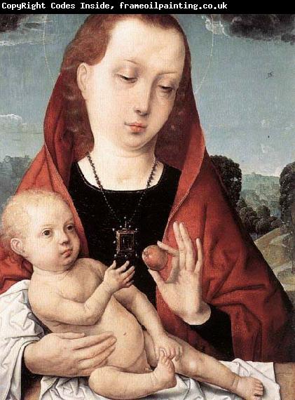 Juan de Flandes Virgin and Child before a Landscape