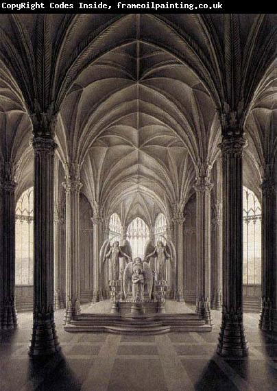 Karl friedrich schinkel Study for a Monument to Queen Louise