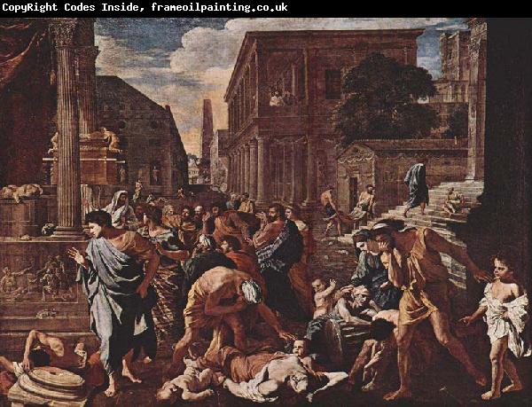 Nicolas Poussin The Plague at Ashdod,