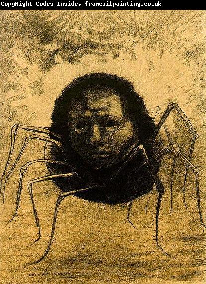 Odilon Redon The Crying Spider