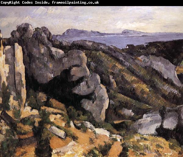 Paul Cezanne rock