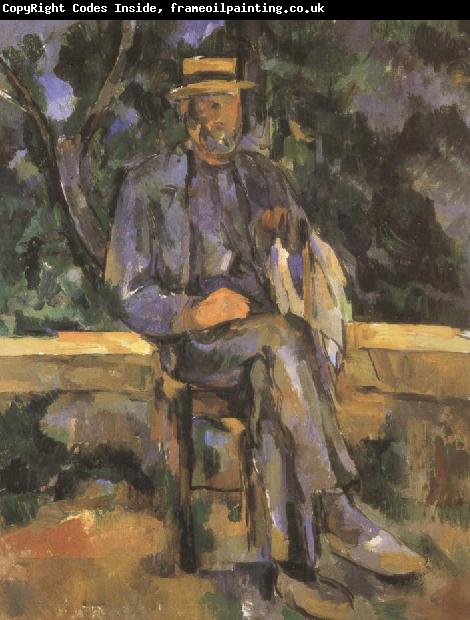 Paul Cezanne mannen vergadering