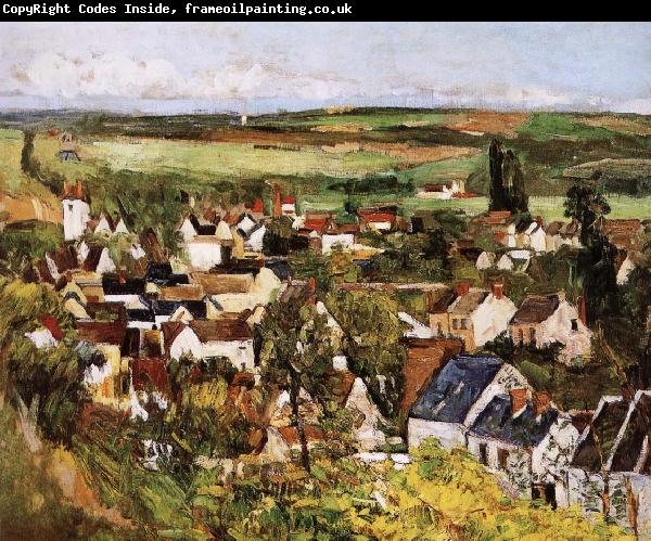 Paul Cezanne village panorama