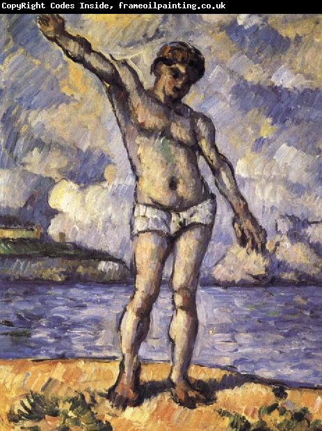 Paul Cezanne from the draft Bathing