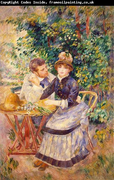 Pierre-Auguste Renoir In the Garden,
