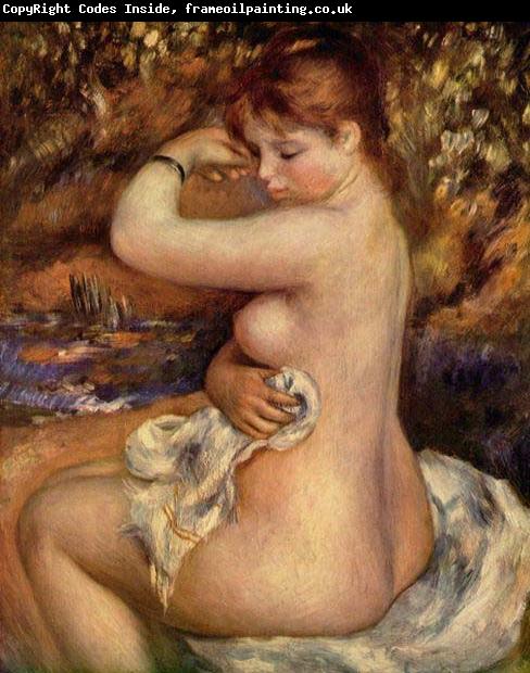 Pierre-Auguste Renoir After The Bath,