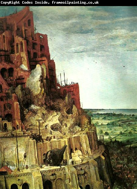 Pieter Bruegel detalj fran babels torn