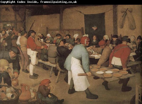 Pieter Bruegel Peasant wedding