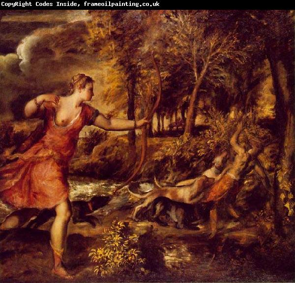 Titian The Death of Actaeon.