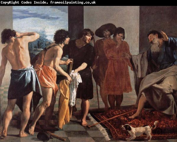 Velasquez Jacob give Joseph a coat of blood
