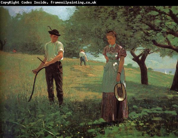 Winslow Homer Waiting for reply