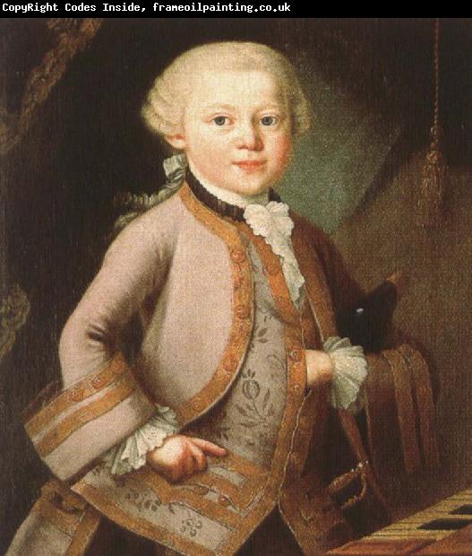 antonin dvorak mozart at the age of six in court dress, painted p a lorenzoni