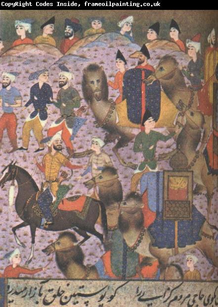 william r clark det var med en kamelkaravan som den ovan ur en medeltida persisk bok som anthony fenkinson 1558 forsokte att ta sig fram till det legendomspunna catha