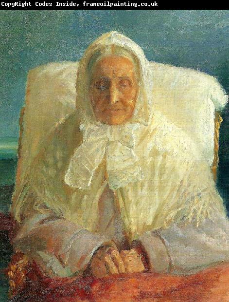 Anna Ancher portraet af mor