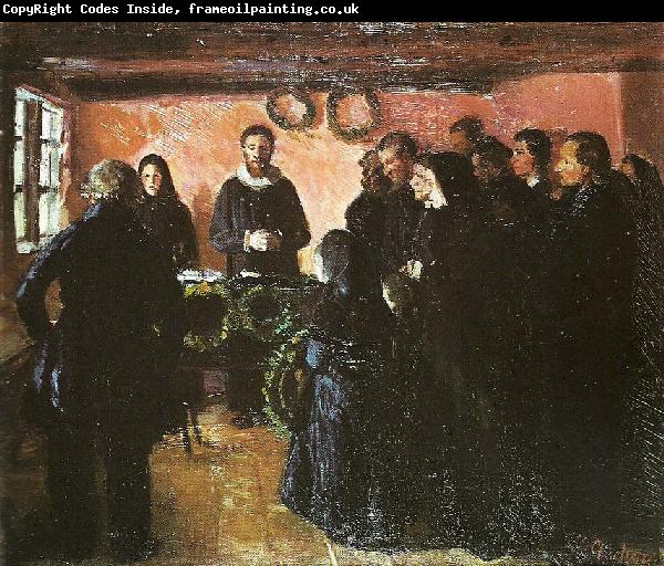 Anna Ancher begravelsen
