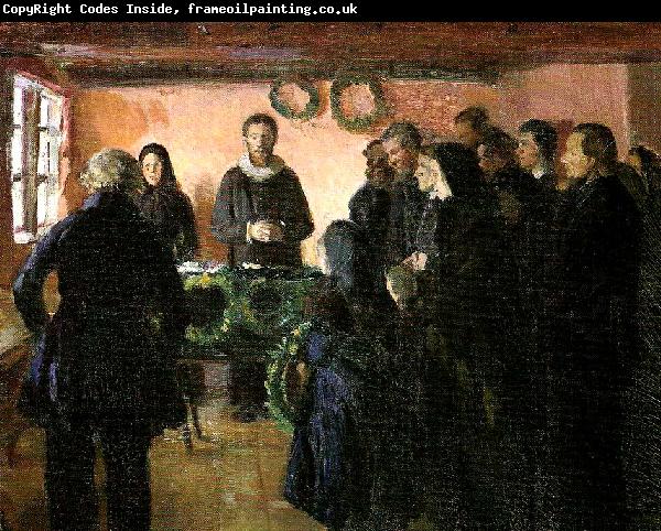 Anna Ancher en begravelse