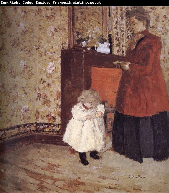 Edouard Vuillard Wife and children