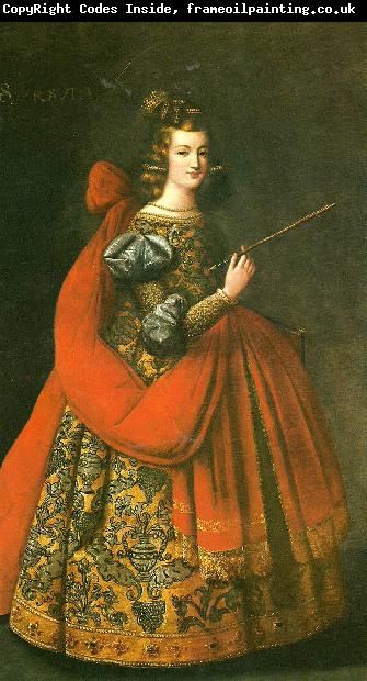 Francisco de Zurbaran st. ursula
