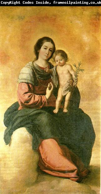 Francisco de Zurbaran virgin of the rosary
