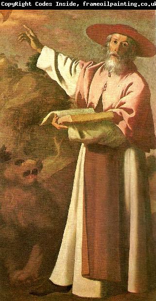 Francisco de Zurbaran st. jerome
