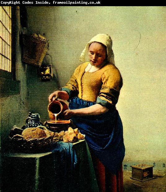 Jan Vermeer mjolkpigan