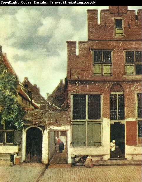 Jan Vermeer den lilla gatan