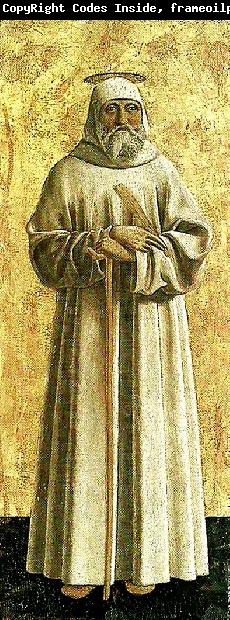 Piero della Francesca st romualdo, polyptych of the misericordia