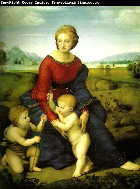 Raphael virgin and child with