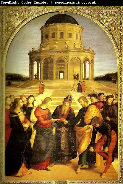 Raphael marriage of the virgin