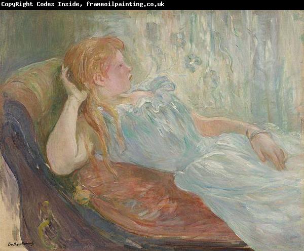 Berthe Morisot Liegendes Madchen