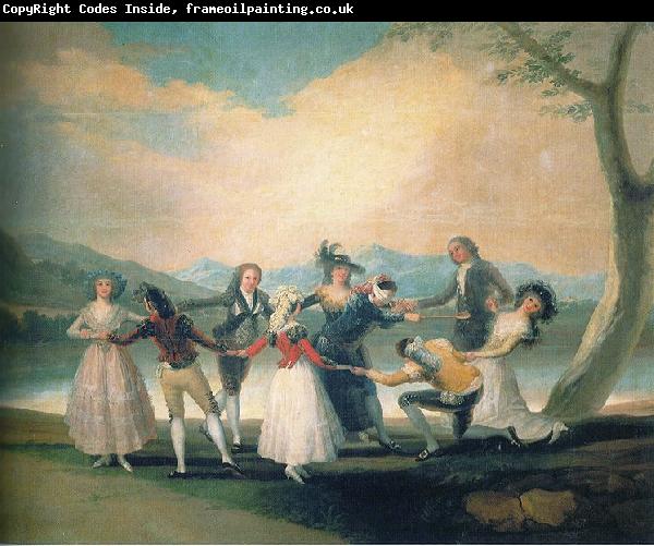 Francisco de Goya Das Blindekuhspiel