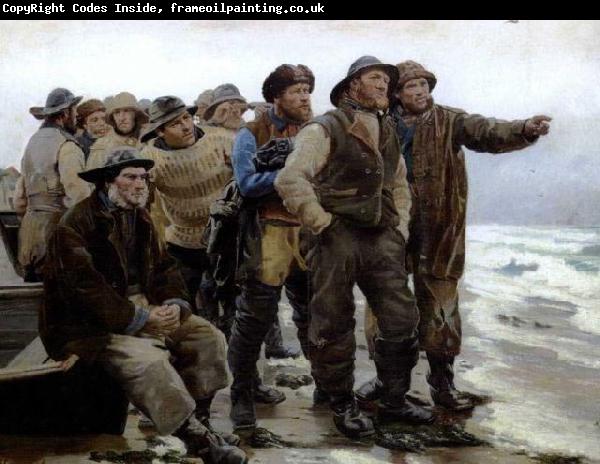 Michael Ancher Will he round the point