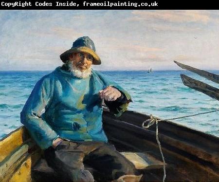 Michael Ancher Fisherman from Skagen