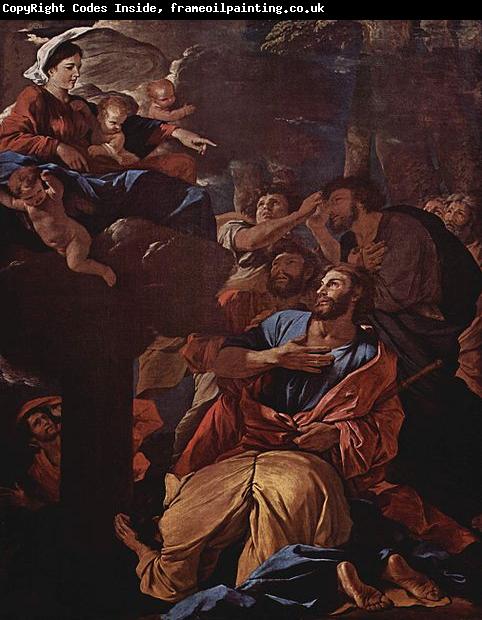 Nicolas Poussin The Apparition of the Virgin to Saint James the Great