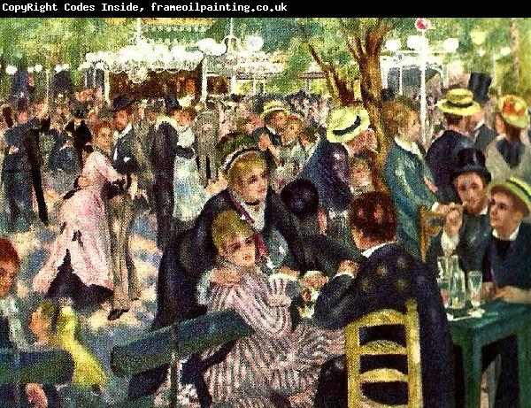 Pierre-Auguste Renoir bal pa moulin de la galette