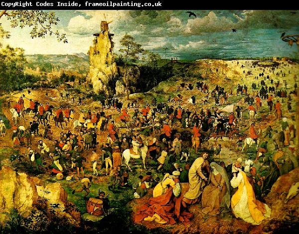 Pieter Bruegel vagen till golgata
