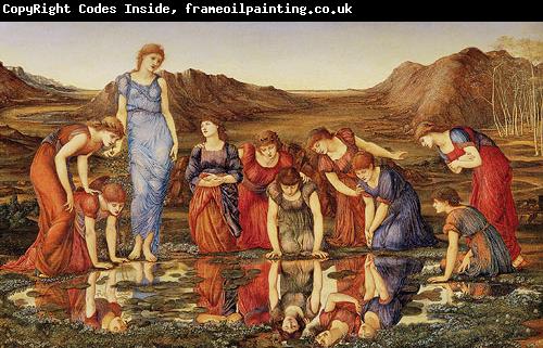 Sir Edward Burne-Jones The Mirror of Venus