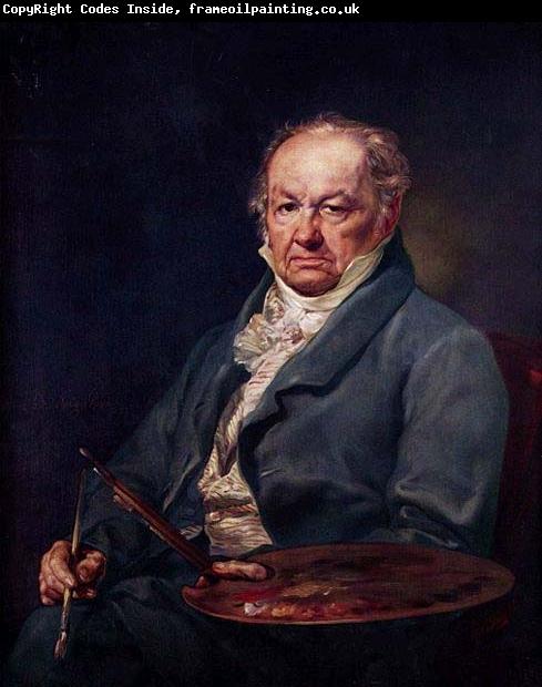 Vicente Lopez y Portana Portrat des Francisco de Goya