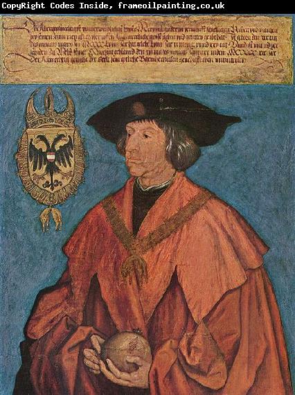 Albrecht Durer Portrat des Kaisers Maximilian I.